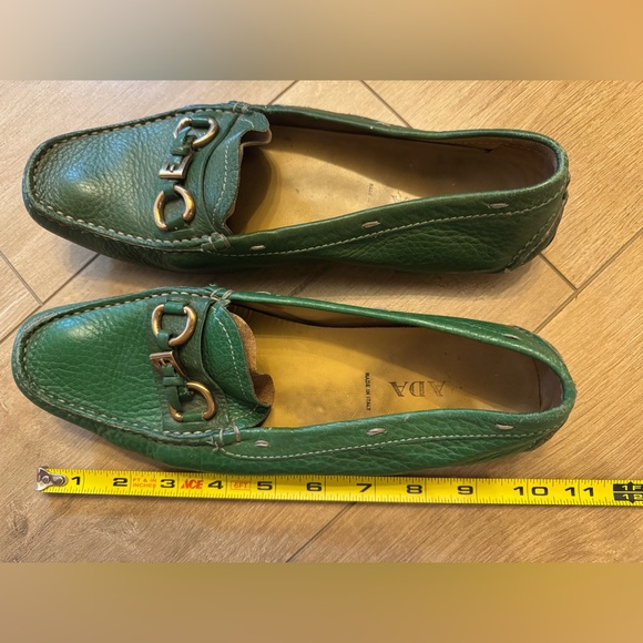 Green Prada Loafers 7 - Picture 7 of 7